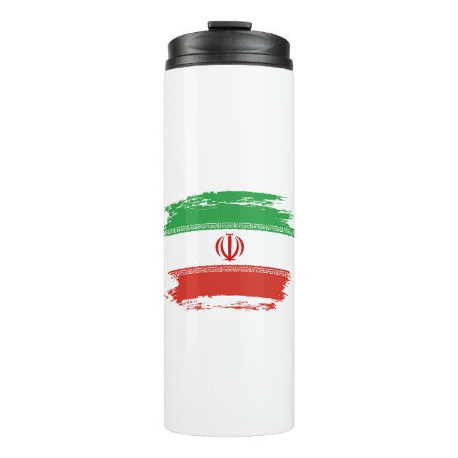Bouteilles Isothermes Drapeau iranien (Devant)