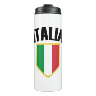 Bouteilles Isothermes Drapeau Italia Crest Italie