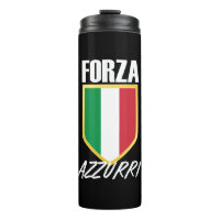Drapeau italien Forza Azzurri