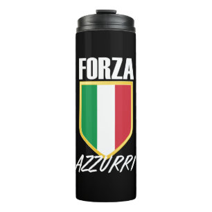 Bouteilles Isothermes Drapeau italien Forza Azzurri