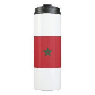 Bouteilles Isothermes Drapeau Maroc