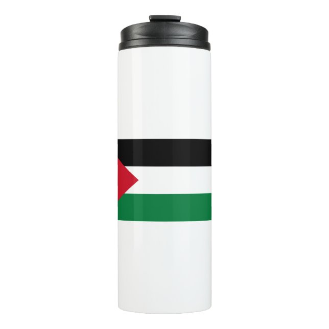 Bouteilles Isothermes Drapeau palestinien (Devant)