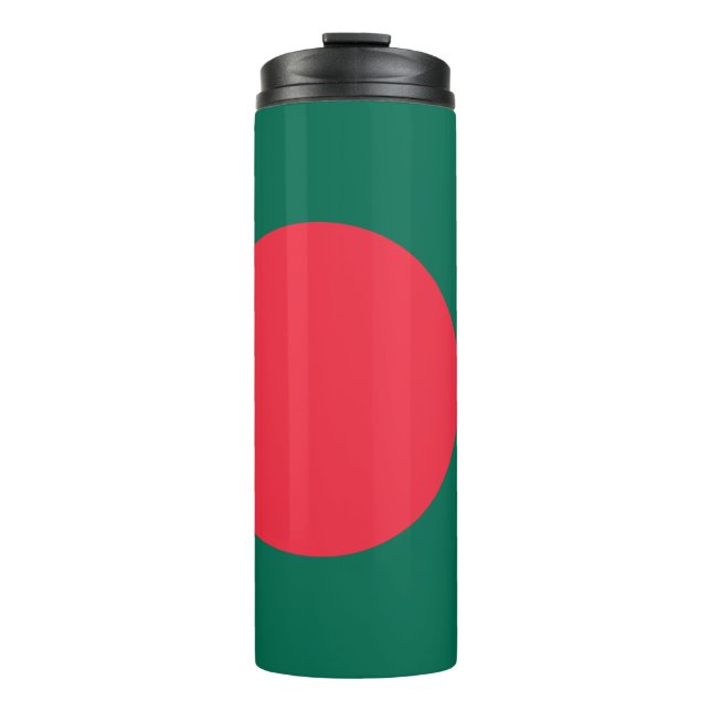Bouteilles Isothermes Drapeau patriotique bangladais (Devant)