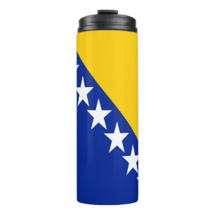 Bouteilles Isothermes Drapeau patriotique de Bosnie-Herzégovine