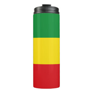 Bouteilles Isothermes Drapeau Rastaïte Éthiopien