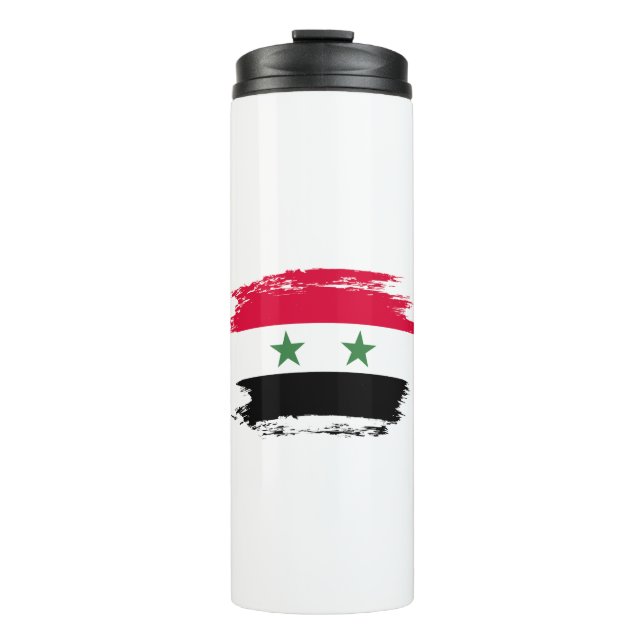 Bouteilles Isothermes Drapeau syrien (Devant)