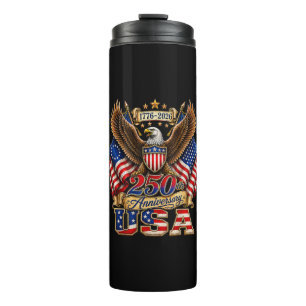 Bouteilles Isothermes Drapeau USA 250e anniversaire 250 ans d'Amérique