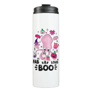 Bouteilles Isothermes Drôle Halloween Pink Cat Ghost Jonglage Octopus Fa
