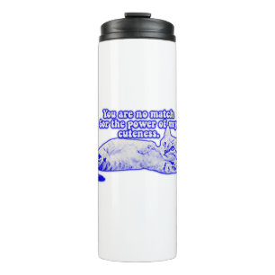 Bouteilles Isothermes Drôle mème de chat grincheux pour chaton et amoure