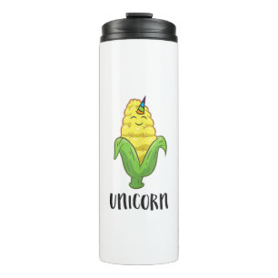 Bouteilles Isothermes Drôle Uni Maïs Licorne Amoureux des Maïs Agriculte