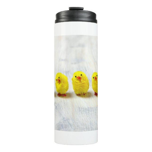 Bouteilles Isothermes Easter Decoration - chicks en row (Devant)