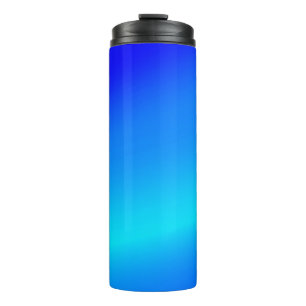 Bouteilles Isothermes Eau claire bleu cuivre pastel abstrait