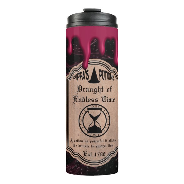 Bouteilles Isothermes Ébauche de temps sans fin (Devant)