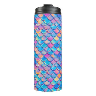 Bouteilles Isothermes Echelle de néon rose bleu