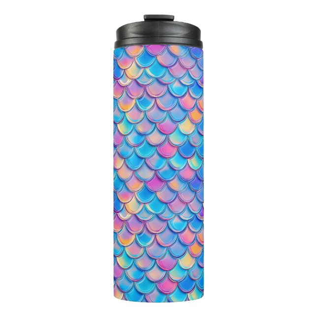 Bouteilles Isothermes Echelle de néon rose bleu (Devant)