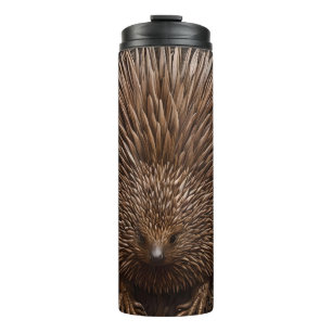 Bouteilles Isothermes Echidna Australienne En Bois Câblé,