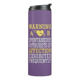 Bouteilles Isothermes Éclats d'affection monogramme personnalisé