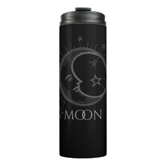 Bouteilles Isothermes Eclectic Moon Flask Custom Name