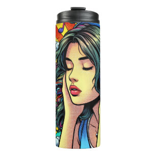 Bouteilles Isothermes Écouter de la musique sur les écouteurs Psychédéli