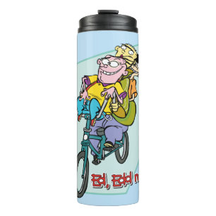 Bouteilles Isothermes Ed, Edd, n Eddy sur un vélo