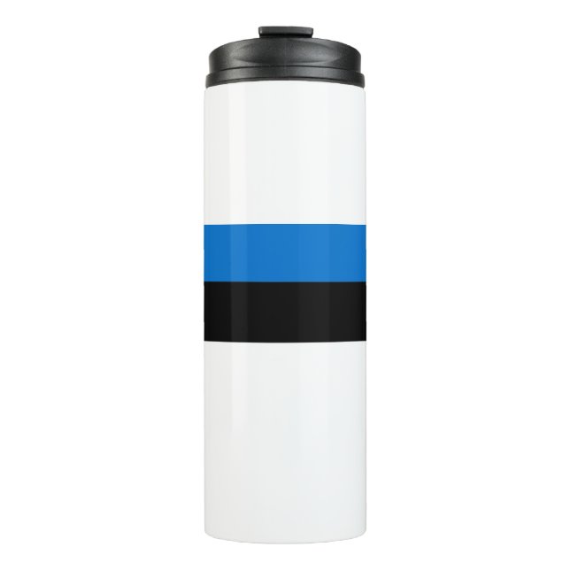 Bouteilles Isothermes Eesti Vabariik - Drapeau Estonie (Devant)