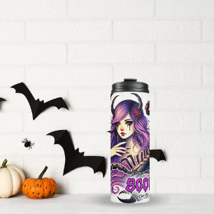 Bouteilles Isothermes Éffrayant Scorpio Zodiac Halloween Cadeau Annivers