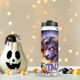 Bouteilles Isothermes Éffrayant Taurus Zodiac Halloween Cadeau Anniversa