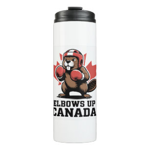 Bouteilles Isothermes Elbows Up Canada   Cadeau Quirky Canadian Pride