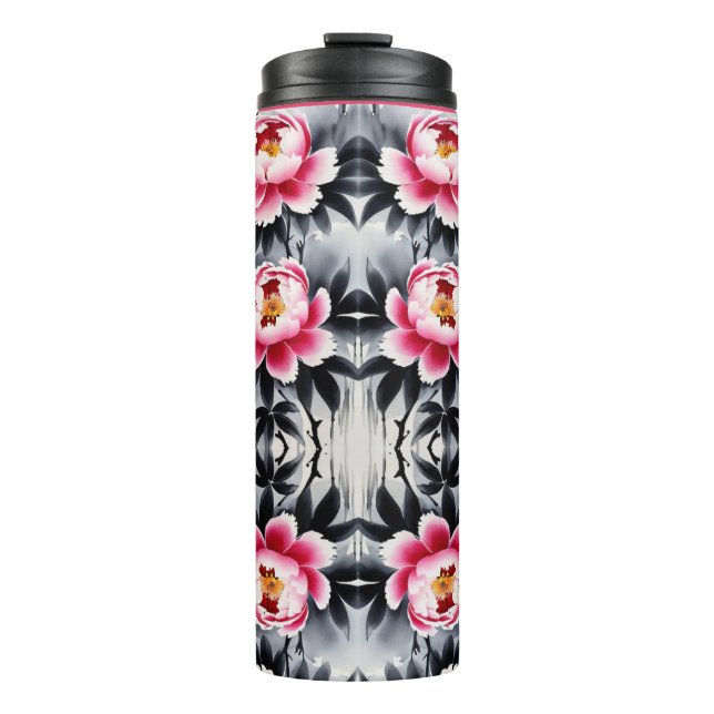 Bouteilles Isothermes Elegance in Bloom: Floral Harmony printed (Devant)