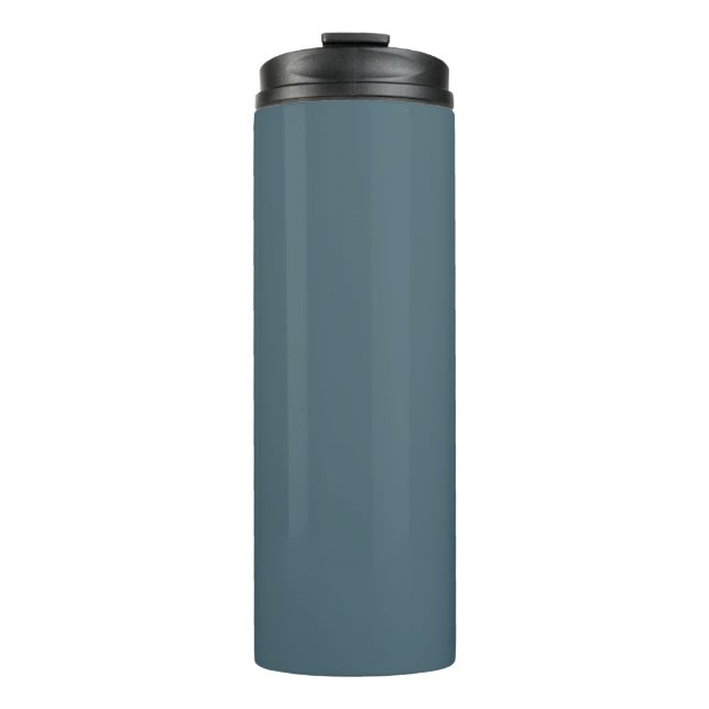 Bouteilles Isothermes Élégance Muquée - Bleu Ardot (Devant)