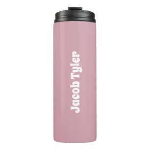 Bouteilles Isothermes Elégance Muted - Rose Misty personnalisable