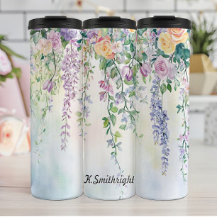 Bouteilles Isothermes Élégant arrangement floral