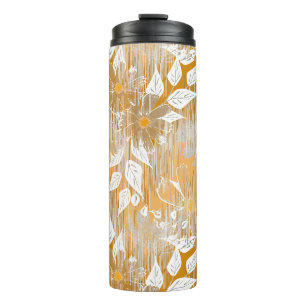 Bouteilles Isothermes Elégant motif floral.