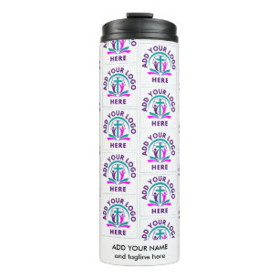 Bouteilles Isothermes Élégant VOTRE LOGO Entreprise Église Marchandises