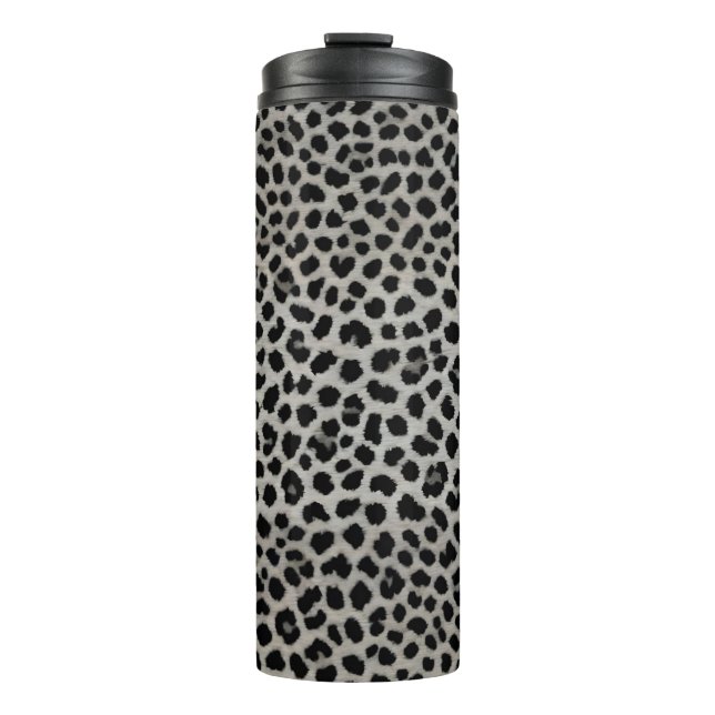 Bouteilles Isothermes Elégante collection tendance Leopard blanc de luxe (Devant)