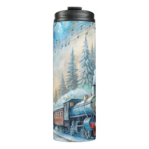 Bouteilles Isothermes Elégante Mug Voyage de Noël - Coupe Thermique de V