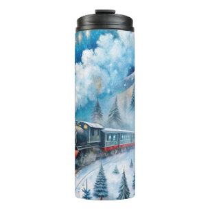 Bouteilles Isothermes Elégante Mug Voyage de Noël - Coupe Thermique de V