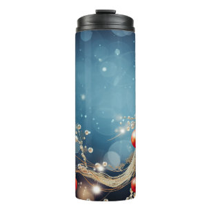 Bouteilles Isothermes Elégante Mug Voyage de Noël - Coupe Thermique de V