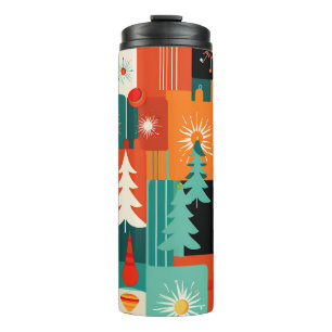 Bouteilles Isothermes Elégante Mug Voyage de Noël - Coupe Thermique de V