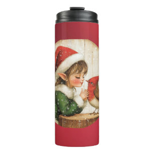 Bouteilles Isothermes Elégante Mug Voyage de Noël - Coupe Thermique de V