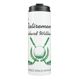 Bouteilles Isothermes Elégante Retraite Golf Club Wreath Theme Party