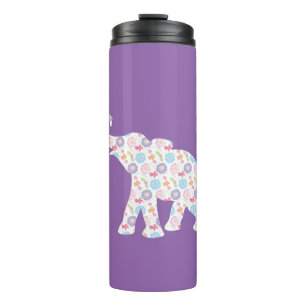 Bouteilles Isothermes Eléphant à l'aquarelle Motif unique