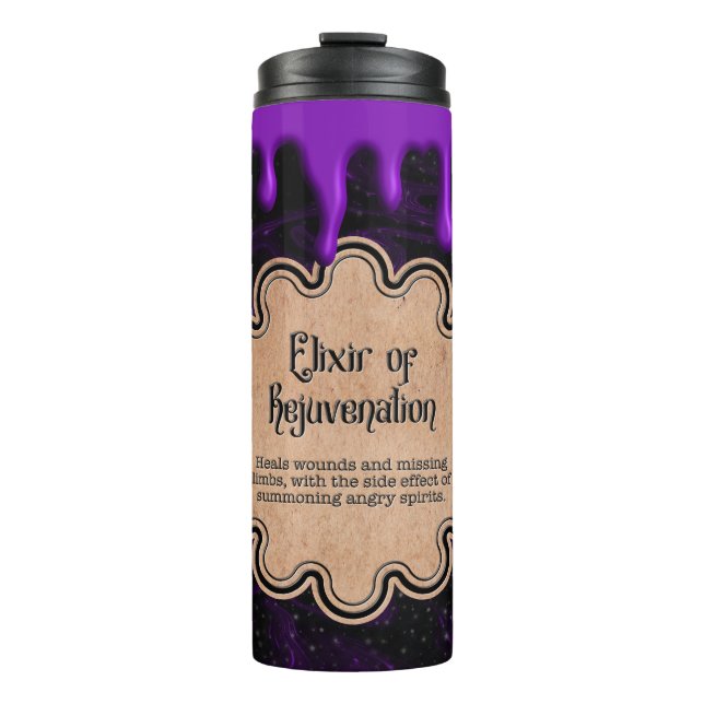 Bouteilles Isothermes Elixir de rajeunissement (Devant)