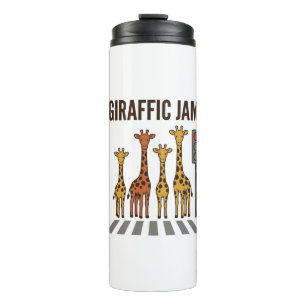 Bouteilles Isothermes Embouteillage giraffic Drôle de girafe traversant