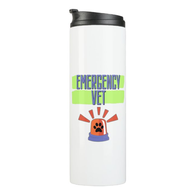 Bouteilles Isothermes Emergency Vet – Veterinary Emergency Design (Tourné sur la droite)