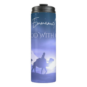 Bouteilles Isothermes Emmanuel God With Us Thermal Tumbler