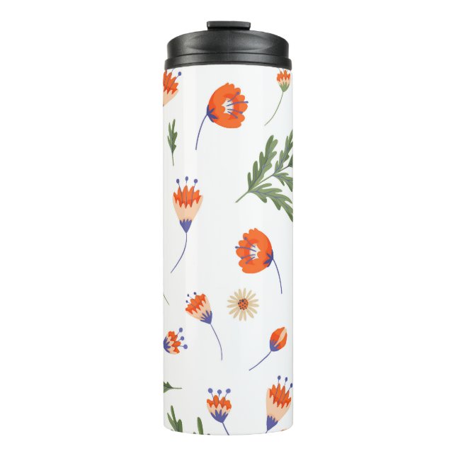 Bouteilles Isothermes Empreinte de fées serpent et floral (Devant)