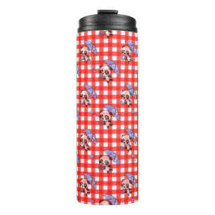 Bouteilles Isothermes En vichy rouge mou