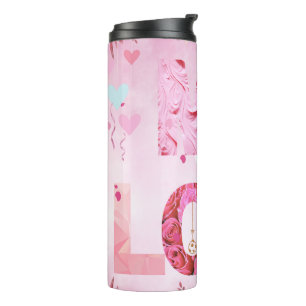 Bouteilles Isothermes Enchanter PInk thème MY LOVE Thermal Tumbler