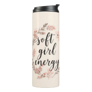 Bouteilles Isothermes Énergie de Fille Douce Floral Féminin Mignon